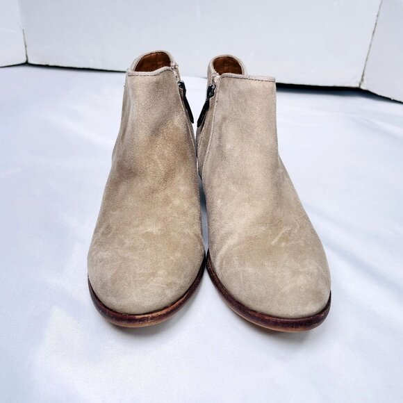 Sam Edelman Womens Petty Chelsea Suede Leather Ankle Bootie Boots 4 - Picture 5 of 12